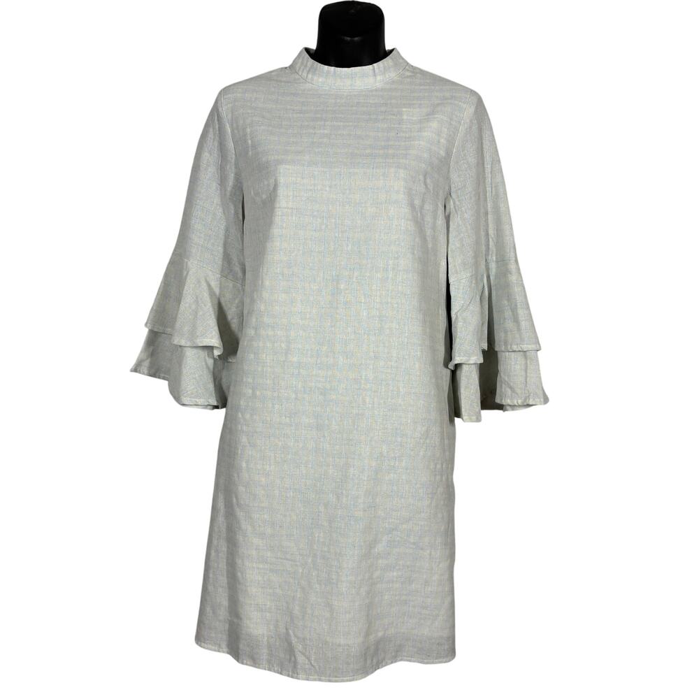 NEW! Ellison Apparel Ruffle Sleeve Shift Dress - S RESHOOT